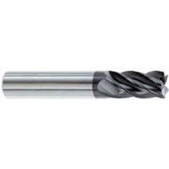 5/8" Dia. - 1-1/4" LOC - 3-1/2" OAL - .030-.035 Radius 5 FL Carbide S/E HP End Mill-AlTiN - Makers Industrial Supply