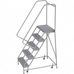 TRI-ARC - Rolling & Wall Mounted Ladders & Platforms Type: Rolling Warehouse Ladder Style: Rolling Safety Ladder - Makers Industrial Supply