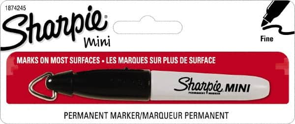 Sharpie - Black Permanent Marker - Fine Tip, AP Nontoxic Ink - Makers Industrial Supply