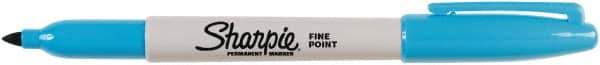 Sharpie - Turquoise Permanent Marker - Fine Tip, AP Nontoxic Ink - Makers Industrial Supply