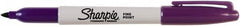 Sharpie - Purple Permanent Marker - Fine Tip, AP Nontoxic Ink - Makers Industrial Supply