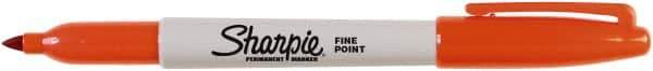 Sharpie - Orange Permanent Marker - Fine Tip, AP Nontoxic Ink - Makers Industrial Supply