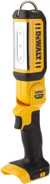 DeWALT - 20 Volts, 500 Lumens, Cordless Work Light - Black/Yellow, Up to 22 hr Run Time - Makers Industrial Supply