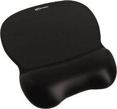 innovera - 9-5/8" x 8-1/4" x 1-1/8" Black Mouse Pad - Use with Mouse - Makers Industrial Supply