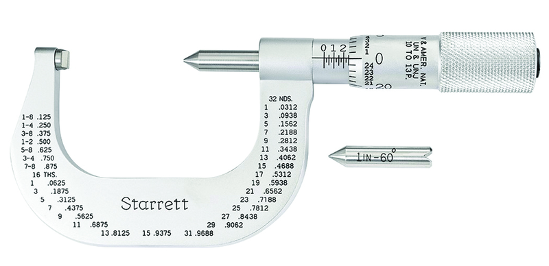 585MCP SCREW THREAD MICROMETER - Makers Industrial Supply