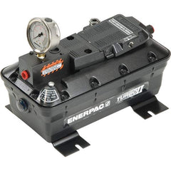 Enerpac - Power Hydraulic Pumps & Jacks Type: Air-Hydraulic Pressure Rating (psi): 5000 - Makers Industrial Supply