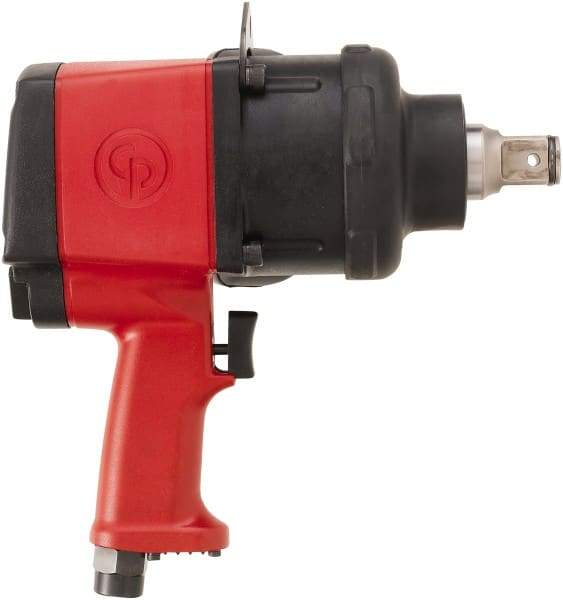 Chicago Pneumatic - 1" Drive, 5,000 RPM, 1,920 Ft/Lb Torque Impact Wrench - Pistol Grip Handle, 650 IPM, 40.2 CFM, 90 psi, 1/2" NPT Inlet - Makers Industrial Supply