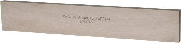 Seco - WKE45 Cobalt Rectangular Tool Bit Blank - 1/4" Wide x 1" High x 6" OAL - Exact Industrial Supply