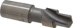 Link Industries - 0.34" Drill, 3/8" Pilot Length, High Speed Steel Bright Finish Combo Drill & Counterbore - 0.49" Head Diam, 1/2" Body Diam, 1-15/16" OAL, 5/16" Socket-Head Cap Screw Compatibility, Uses Adapter UA-6 - Makers Industrial Supply