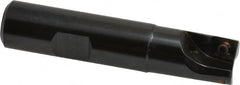 LMT - 5/8" Cut Diam, 0.354" Max Depth of Cut, 5/8" Shank Diam, 3" OAL, Indexable Square Shoulder End Mill - AD...0903...R Inserts, Weldon Shank, Series Univex - Makers Industrial Supply