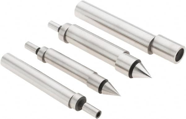 Value Collection - Double, Single End, Edge Finder Set - Ball, Conical, Cylindrical Head Type, Includes 4 Attachments, 4 Pieces - Makers Industrial Supply