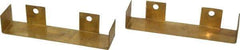 Value Collection - 4, 5 & 6" Jaw Width, Brass, Vise Jaw Cap - Compatible with 4, 5 & 6" Vises - Makers Industrial Supply