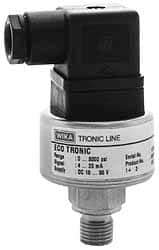 Wika - 725 Max psi, Eco-tronic Pressure Transmitters & Transducers - 1/4" Thread - Makers Industrial Supply