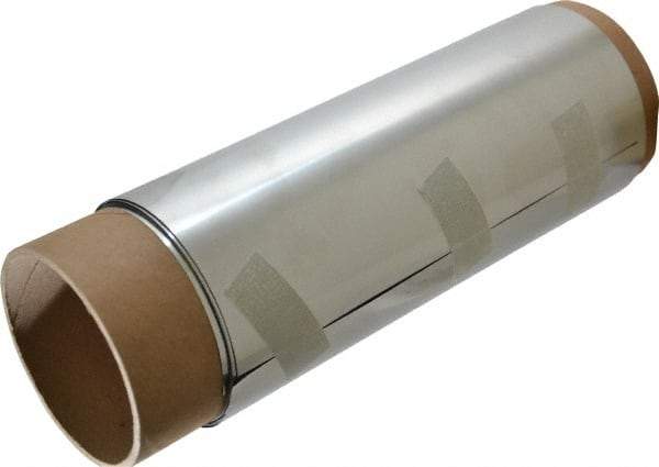 Made in USA - 25 Ft. Long x 10 Inch Wide, 1800°F Max, 321 Stainless Steel Tool Wrap - 0.002 Inch Thick - Makers Industrial Supply