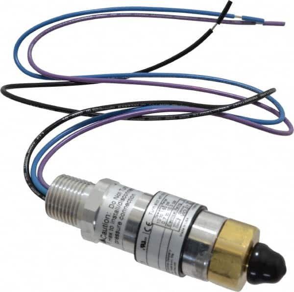 United Electric Controls - 1,500 Max psi, Compact Cylindral Pressure Switch - 1/4 Thread - Makers Industrial Supply