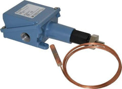 Made in USA - 100 to 400°F, Watertight Temp Switch - 10 Resolution, 3/8 x 2-3/32 Bulb - Makers Industrial Supply