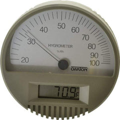 Oakton - 0 to 160°F, 20 to 100% Humidity Range, Thermo-Hygrometer - Makers Industrial Supply