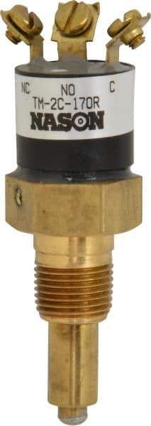 Nason - 170°F, Preset Temp Switch - 3/8 Inch Stem - Makers Industrial Supply