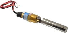 Thomas Products Ltd. - 1" Thread, 900 Max psi, 300°F Max, Liquid Level Side Mounted Float Switches - Brass Stem - Makers Industrial Supply