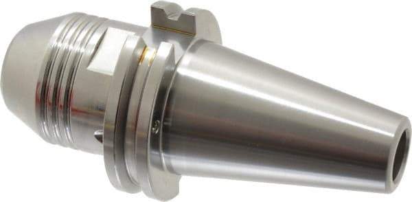 Accupro - CAT40 Taper Shank, 1/2" Hole Diam, Hydraulic Tool Holder/Chuck - 44.5mm Nose Diam, 64mm Projection, 30.5mm Clamp Depth, 25,000 RPM - Exact Industrial Supply