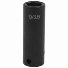 SK - Impact Socket - 3/8"DR 9/16" DEEP IMPACT SOCKET - Makers Industrial Supply