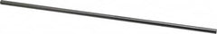 Thomson Industries - 1/4" Diam, 1' Long, Steel Annealed End Round Linear Shafting - 60C Hardness - Makers Industrial Supply