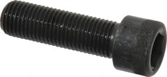 Made in USA - 7/16-20 UNF Hex Socket Drive, Socket Cap Screw - Alloy Steel, Black Oxide Finish, Fully Threaded, 1-1/2" Length Under Head - Makers Industrial Supply