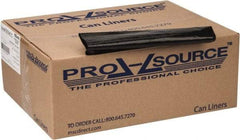 PRO-SOURCE - 1.5 mil Thick, Heavy-Duty Trash Bags - 40" Wide x 46" High, Black - Makers Industrial Supply