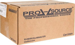 PRO-SOURCE - 2 mil Thick, Heavy-Duty Trash Bags - 38" Wide x 58" High, Black - Makers Industrial Supply