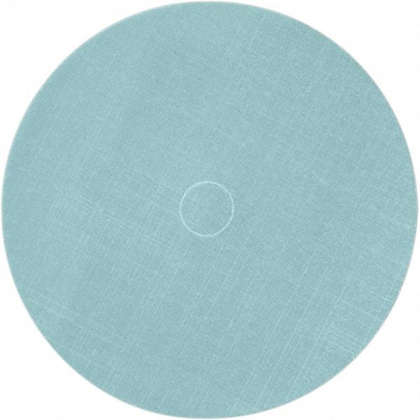 3M - 6" Diam, 10 Grit Trizact Aluminum Oxide Adhesive PSA Disc - Ultra Fine Grade, Blue, Polyester Backing, Flexible, Use with Random Orbital Sanders - Makers Industrial Supply