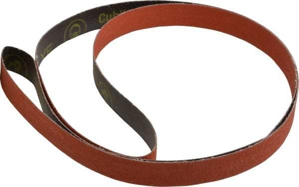 3M - 1" Wide x 72" OAL, 60 Grit, Ceramic Abrasive Belt - Ceramic, Medium, Coated, YF Weighted Cloth Backing, Wet/Dry, Series 777F - Makers Industrial Supply