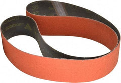 3M - 2-1/2" Wide x 60" OAL, 36 Grit, Ceramic Abrasive Belt - Ceramic, Very Coarse, Coated, YF Weighted Cloth Backing, Wet/Dry, Series 777F - Makers Industrial Supply