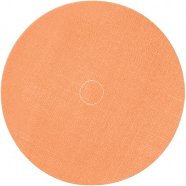 3M - 6" Diam, 5 Grit Trizact Aluminum Oxide Adhesive PSA Disc - Ultra Fine Grade, Orange, Polyester Backing, Flexible, Use with Random Orbital Sanders - Makers Industrial Supply