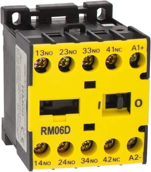 ACI - 4 Pole, 3NO/NC, 110 VAC Control Relay - 16 Amps, 600 VDC - Makers Industrial Supply