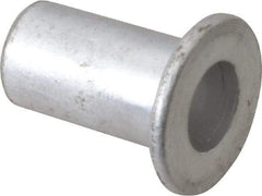 RivetKing - 5/16-18, 0.03 to 0.125" Grip, Aluminum Standard Rivet Nut - Uncoated, Drill Size Letter Z, Round Head - Makers Industrial Supply