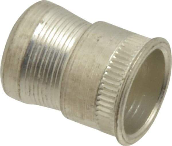 RivetKing - M5x0.80 Metric Coarse, Zinc-Plated, Steel Knurled Rivet Nut Inserts - 0.02" to 0.13" Grip, 9/32" Drill Size - Makers Industrial Supply