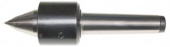 Interstate - MT2 Taper Shank Shank, 1.417" Head Diam, 594 Lb Capacity, Live Center - 6,400 Max RPM, 0.866" Point Diam, 1.33" Point Len, 594 Lb Max Workpc, Long Point - Makers Industrial Supply