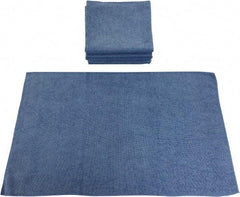 PRO-SOURCE - Reusable Microfiber Wipes - Packet, 16" x 24" Sheet Size, Blue - Makers Industrial Supply