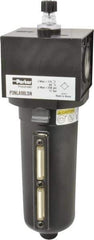 Parker - 1" NPT, 250 Max psi Heavy Duty Mist Lubricator - Metal Bowl with Sight Glass, Zinc Body, 250 CFM, 175°F Max Temp, 3.62" Wide x 11.81" High - Makers Industrial Supply