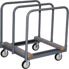 Jamco - 1,200 Lb Capacity Steel Panel Truck - Carpeted Wood Deck, 28" OAW - Makers Industrial Supply