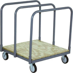 Jamco - 1,200 Lb Capacity Steel Panel Truck - Plywood Deck, 28" OAW - Makers Industrial Supply