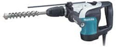 Makita - 120 Volt 1-9/16" SDS Max Chuck Electric Rotary Hammer - 0 to 2,500 BPM, 0 to 680 RPM - Makers Industrial Supply