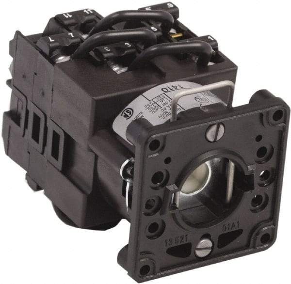 Square D - 1 & 3 Phase, 300VAC, 2 & 3 Pole, Enclosed Cam & Disconnect Switch - 2 & 3 Wires - Makers Industrial Supply