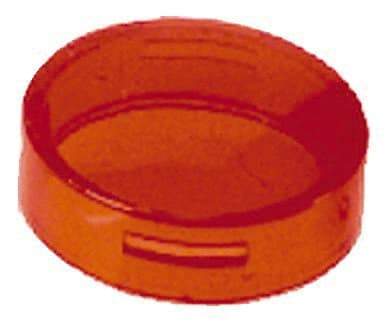 Schneider Electric - Round Pilot and Indicator Light Lens - Red - Makers Industrial Supply