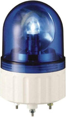 Schneider Electric - 12 VAC/VDC, 250 mAmp, Rotating Beacon LED Light - Surface Mounted, 5.81 Inch High, 84mm Diameter, 138 Flashes per min - Makers Industrial Supply