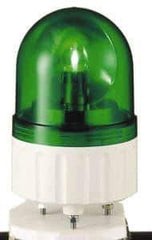 Schneider Electric - 12 VAC/VDC, 250 mAmp, Rotating Beacon LED Light - Surface Mounted, 5.81 Inch High, 84mm Diameter, 138 Flashes per min - Makers Industrial Supply