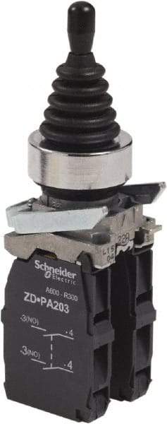 Schneider Electric - Pushbutton Handle, Joystick Operator Switch - 22mm Mount Hole Diameter - Makers Industrial Supply