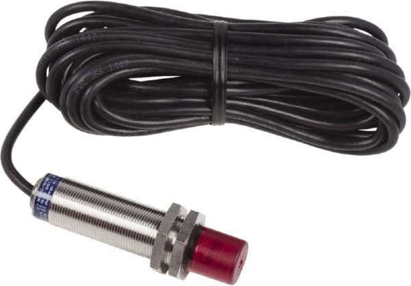 Telemecanique Sensors - Cable Connector, Receiver Photoelectric Sensor - Metal, 18mm Wide - Makers Industrial Supply