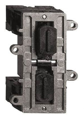 Schneider Electric - 2NO, 3 Amp, Electrical Switch Contact Block - 240 VAC, Screw Terminal, For Use with XACA - Makers Industrial Supply