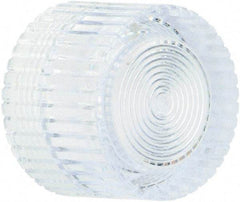 Schneider Electric - Pushbutton Switch Cap - Clear, Round Button, Illuminated - Makers Industrial Supply